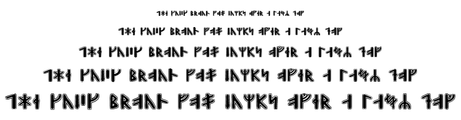 Gunnar Runic font