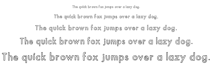 KB Out of Towner font