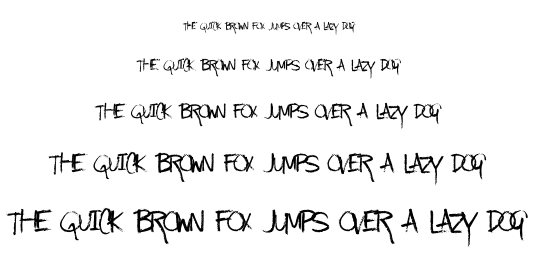 Kinda Messy font