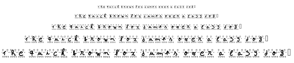 Love font