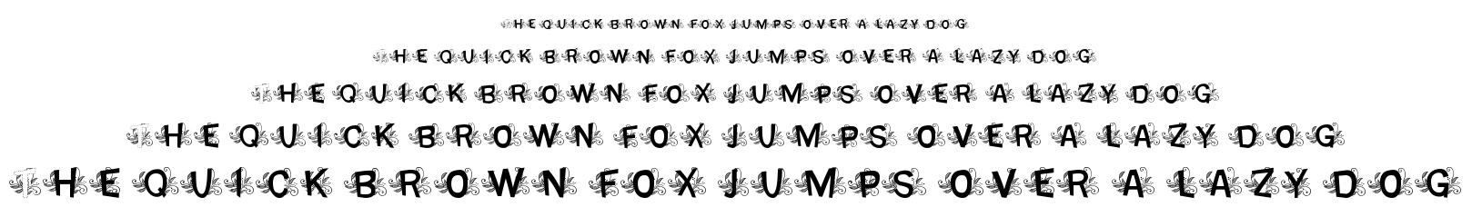 MTF Base Dash Leafy font