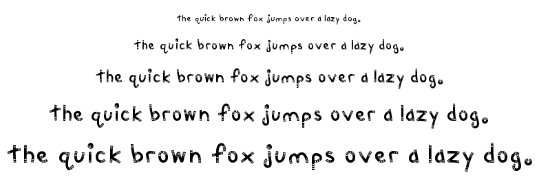 MTF Chunkie font