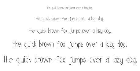 MTF Cutie Patootie font