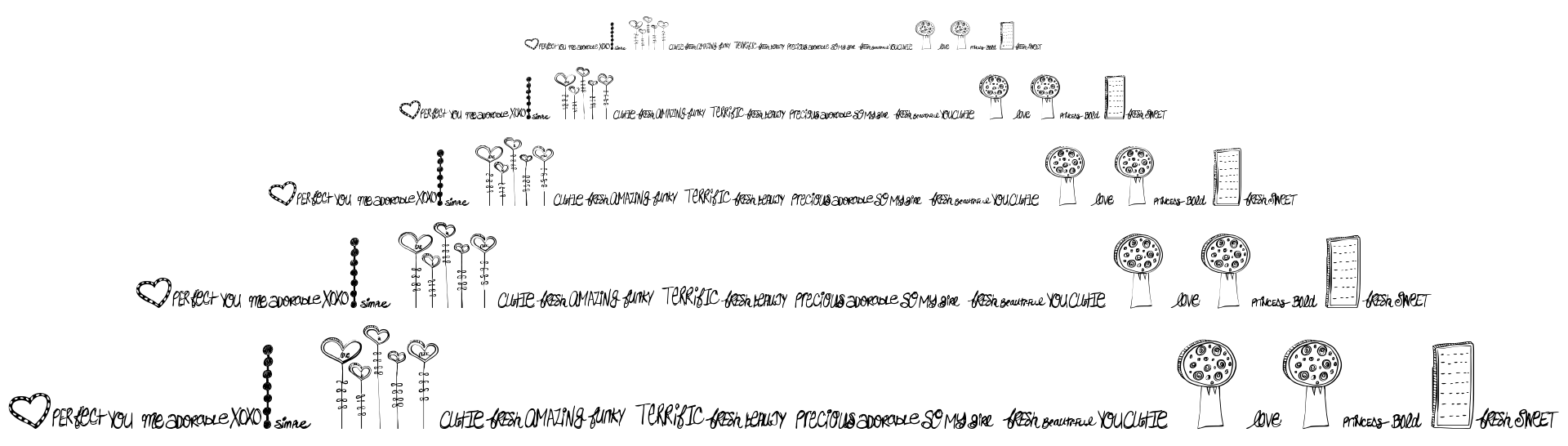 MTF Doodlewhats font