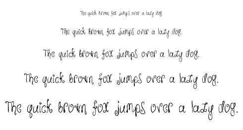MTF Hunnie Bunnie font