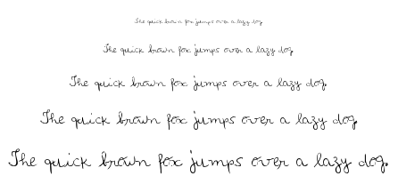 MTF Loli’s Handwriting font