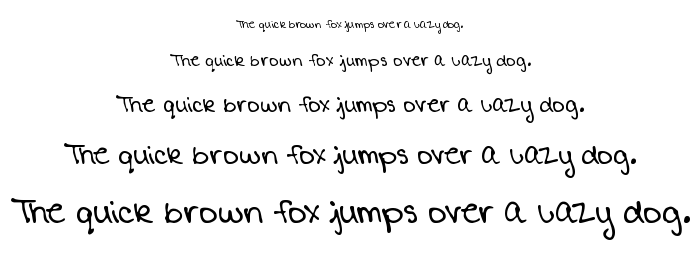 MTF Mikayla Print font