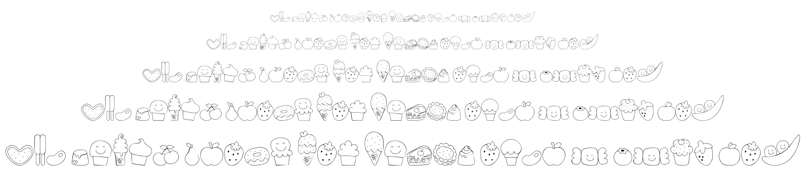 MTF Sweet Dings font