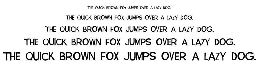 New Visions font