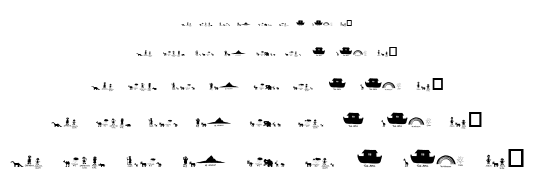 Noah’s Ark font