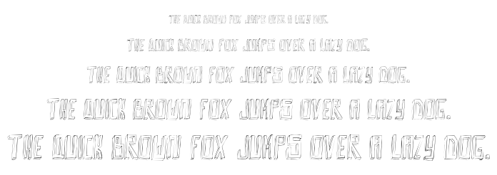 Outta da box font