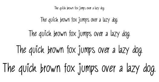 PW Verticalized font