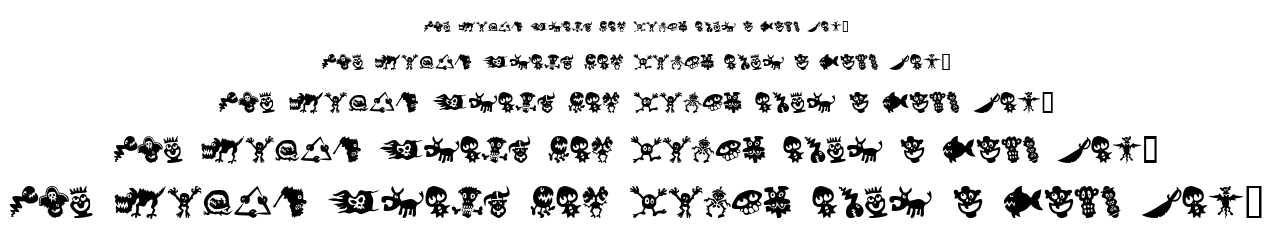 Sam’s Dingbats font