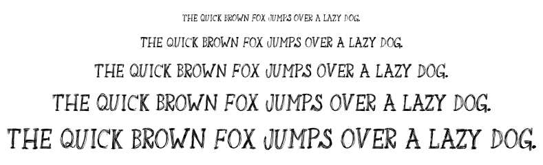 Sketchbook Nasty font