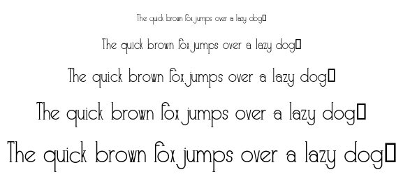 Skyliner font