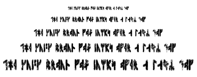 Sleipnir Runic font