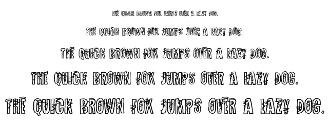 Spinning Around font