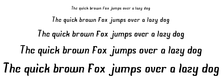 Stay true font