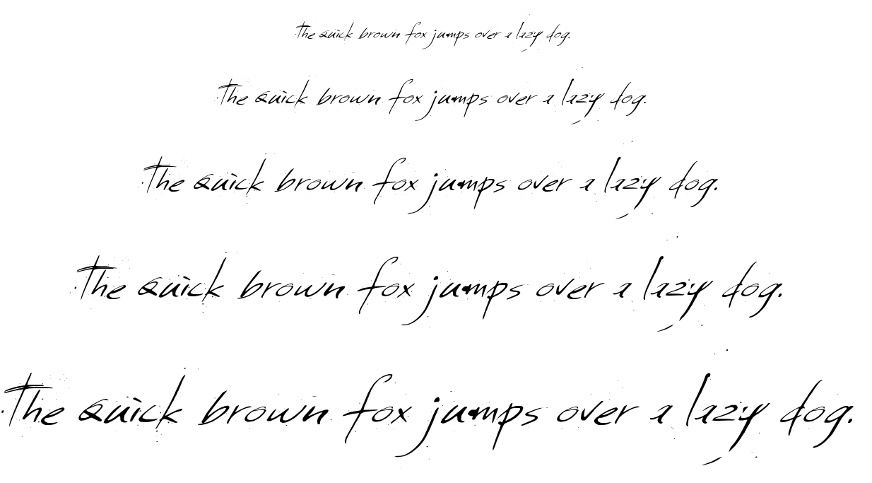 Sunday & Monday font