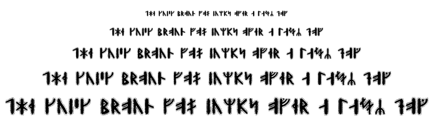 Yggdrasil Runic font