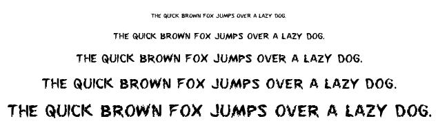 Flesh-Eating Comic font