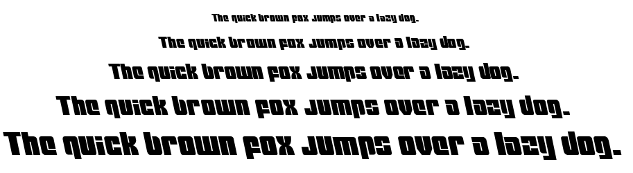 Mobile Infantry font