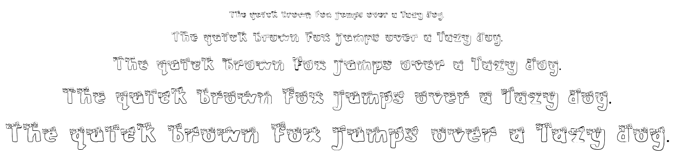 Blush Bear font
