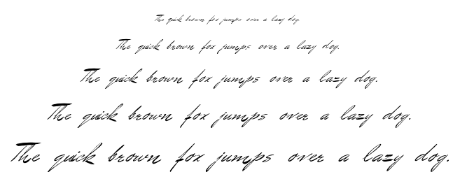 Bluelmin Benedict font