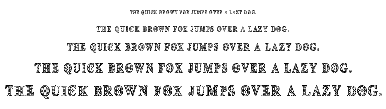 CF Deco 1492 font