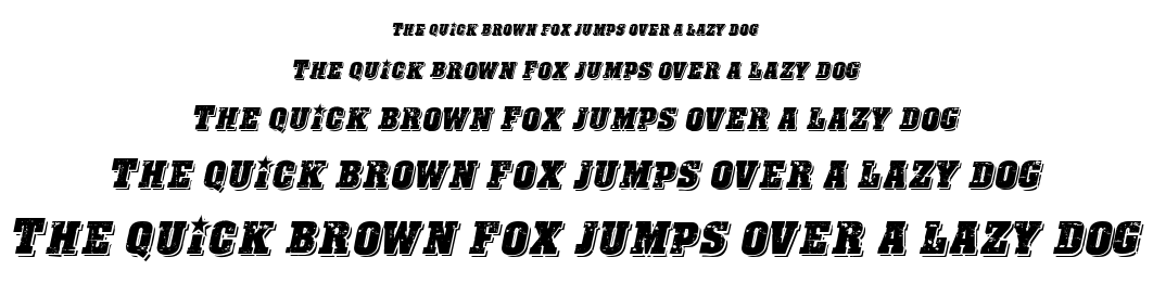 CF Revolution font