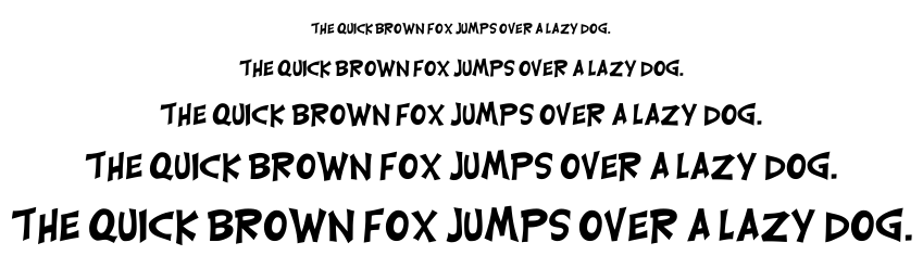 Carrick Groovy font