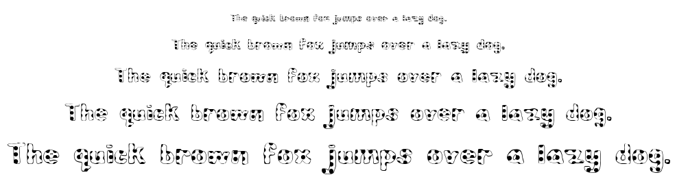 Pudsey Bear font