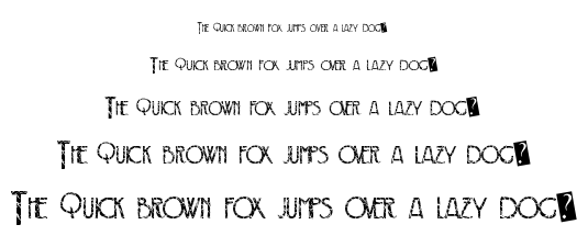 Crack Deco font