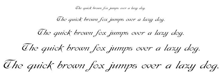 Dobkin Wd font