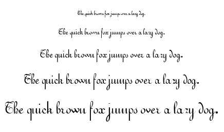 Gessele font