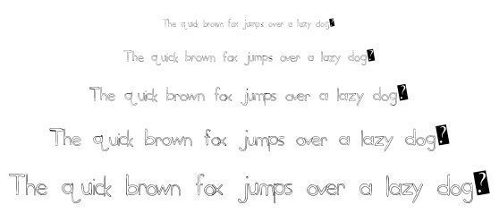 Global Village font