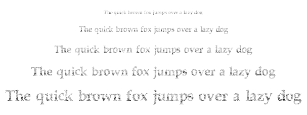 Half Faded font