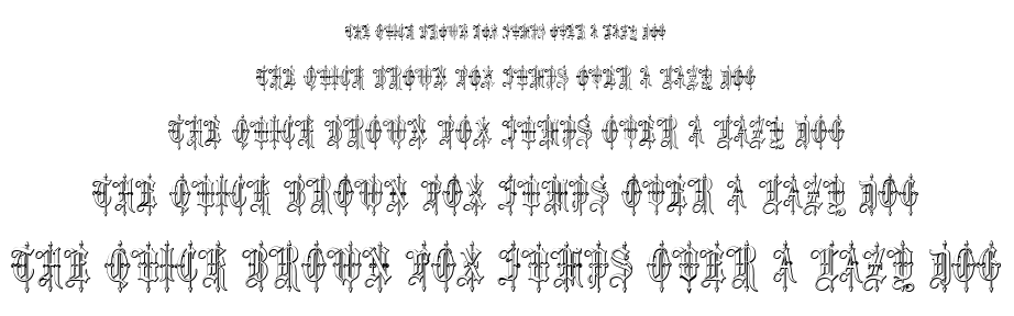 Leothric font