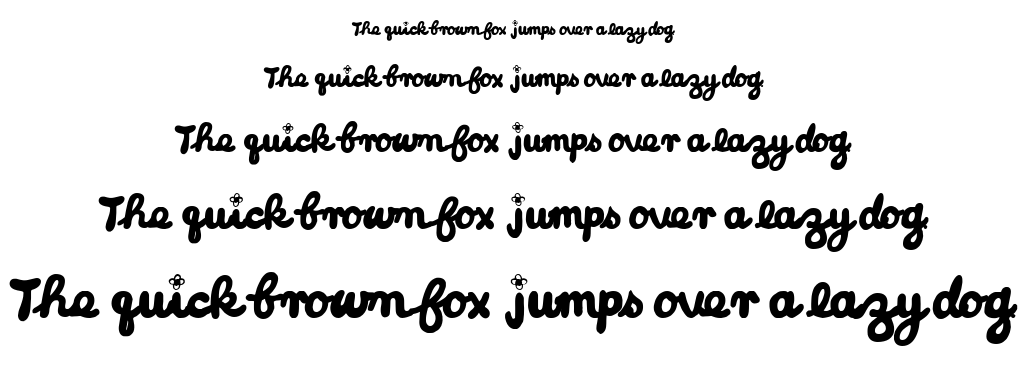 Little Miss Cursive font