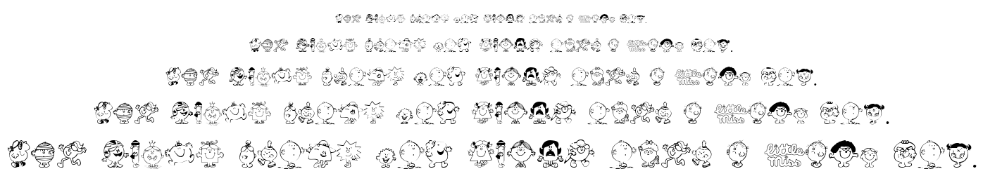 Little Miss font