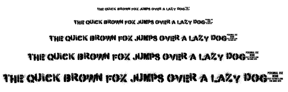 Misdemeanor font