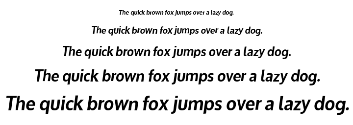 Oxygen font