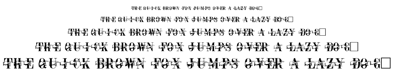 Pointage font