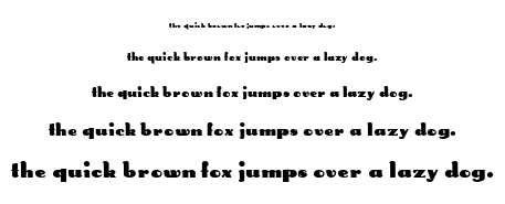 Rabbit Ears font
