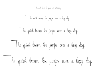 Recorda Script font
