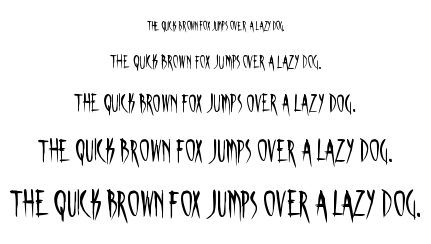 Skinner Aoe font