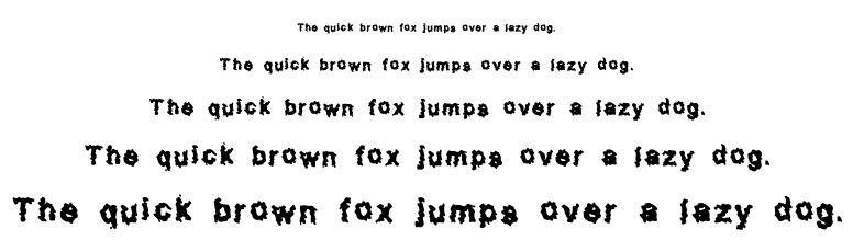 Shanshar font
