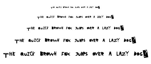 SuperDrag font