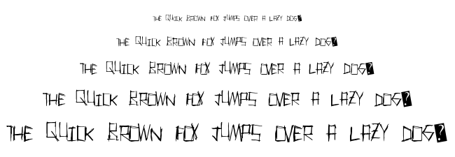 Thrash Party font