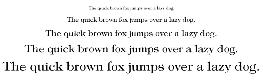 Typography Times font